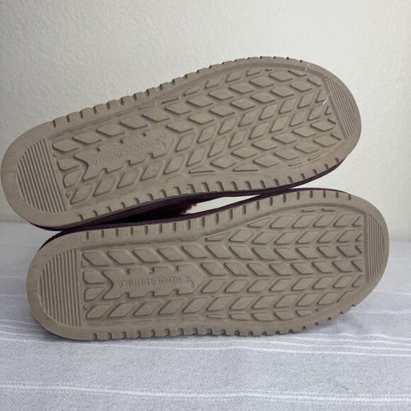 Kookaburra Ugg Jordina Mini Suede Sherpa Ankle Boots Booties Zinfandel Wine 8 - Picture 12 of 13